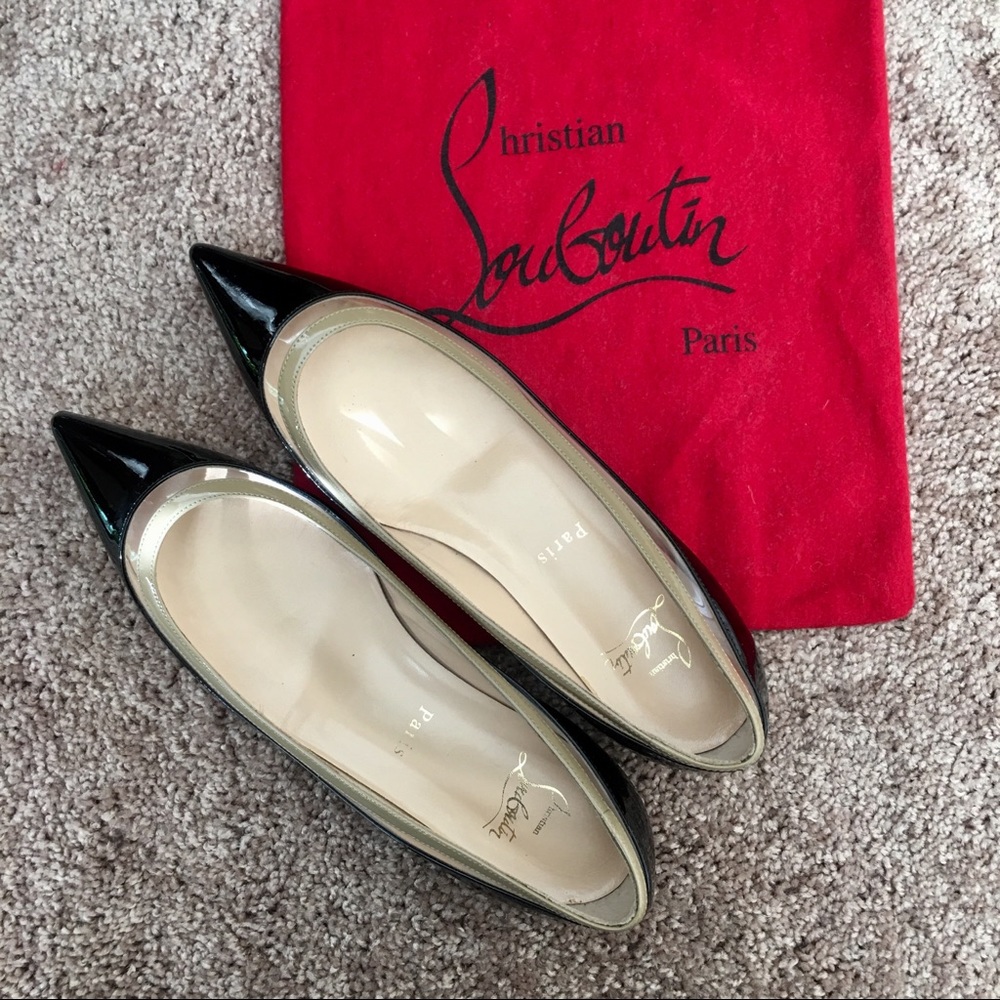 Authentic Christian Louboutin Flats 🖤❤️